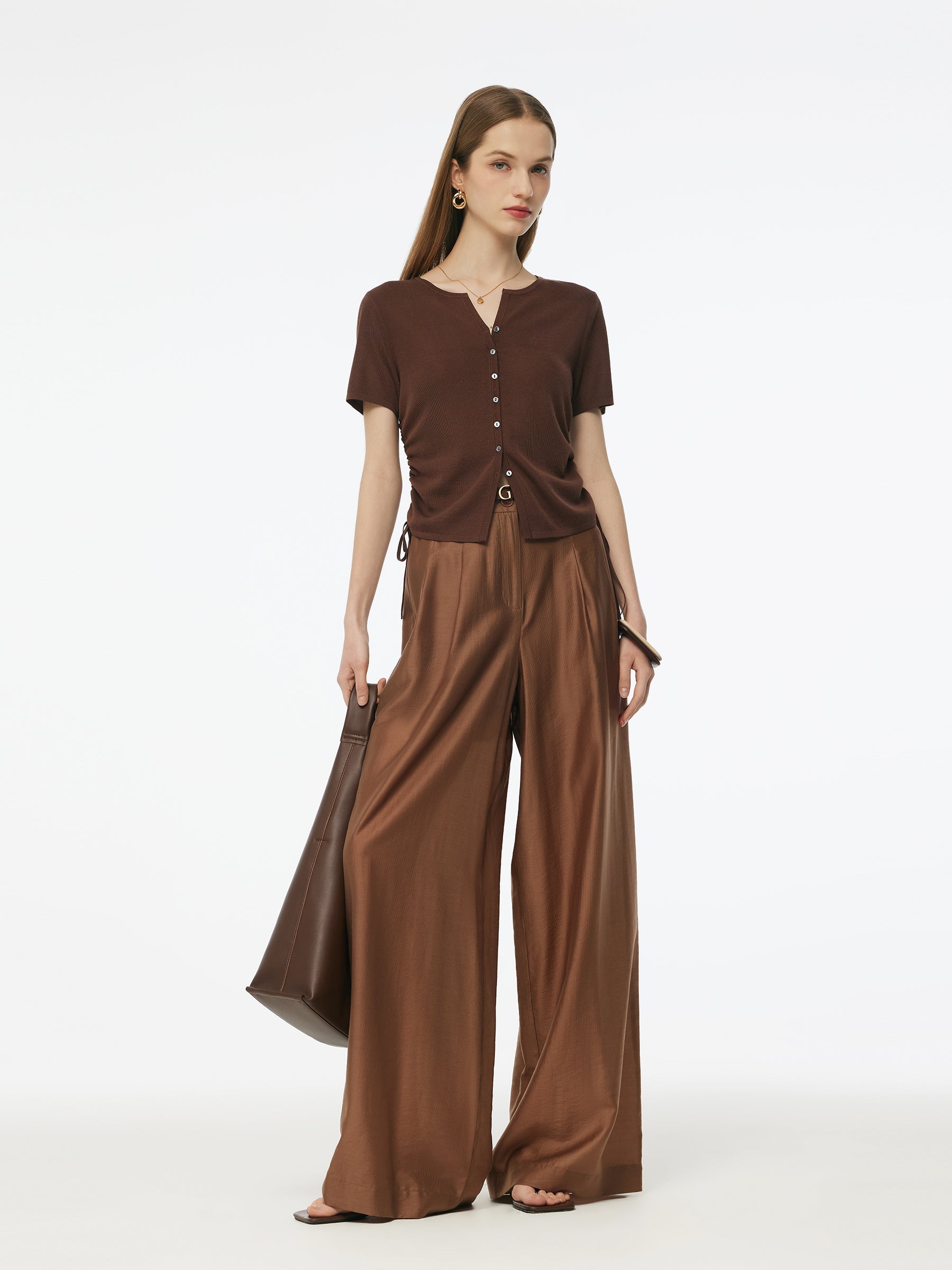 Evelyn & Co.™ | Acetate Tencel Knit Top