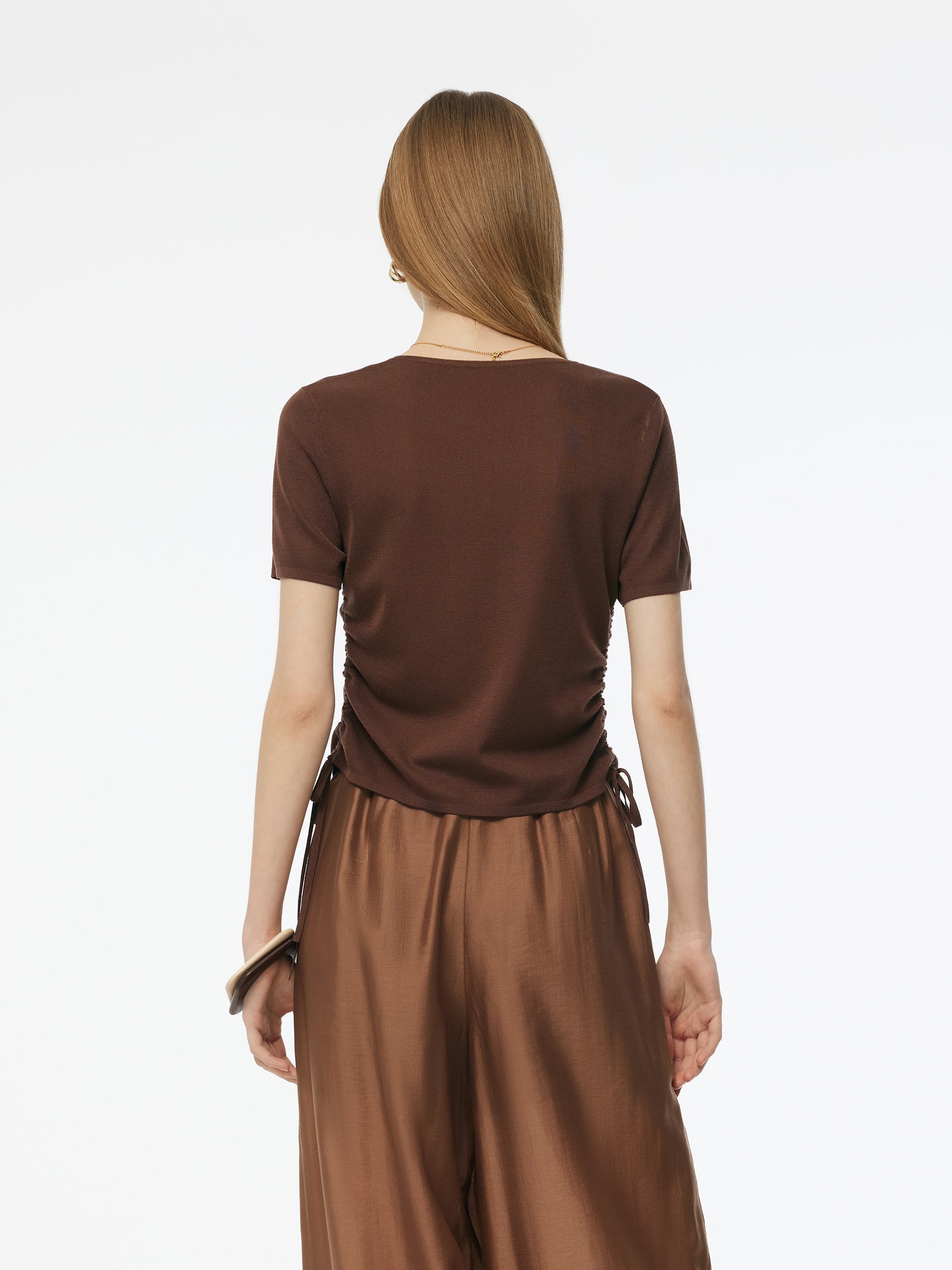 Evelyn & Co.™ | Acetate Tencel Knit Top