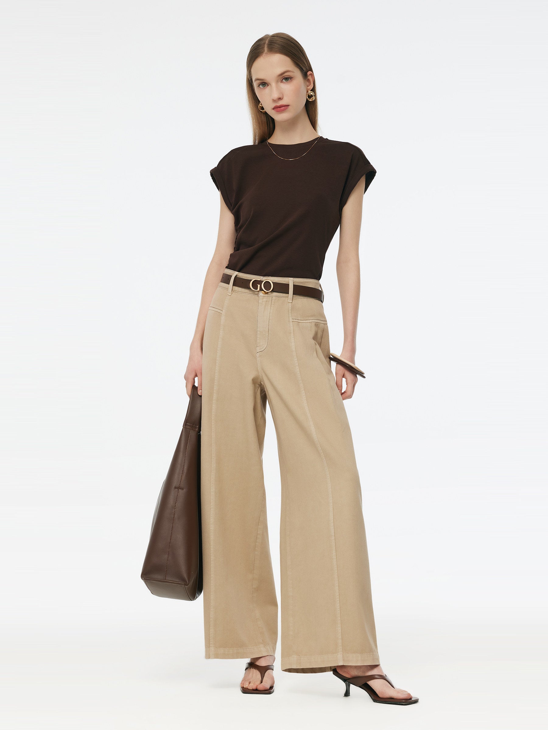 Evelyn & Co.™ | Wide Leg Straight Jeans