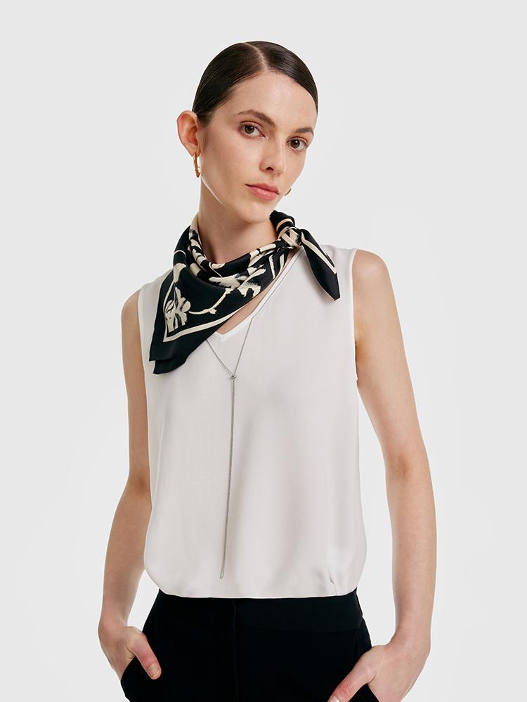 Evelyn & Co.™ | Silk 61 Square Scarf