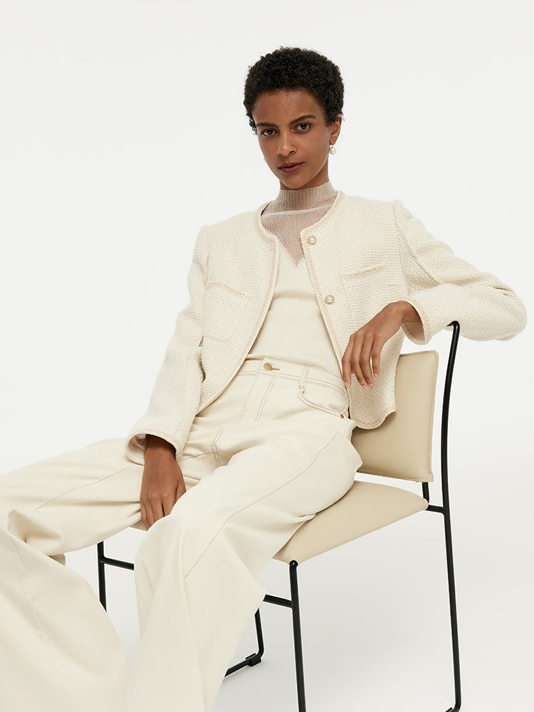 Evelyn & Co.™ | Boxy Crop Jacket