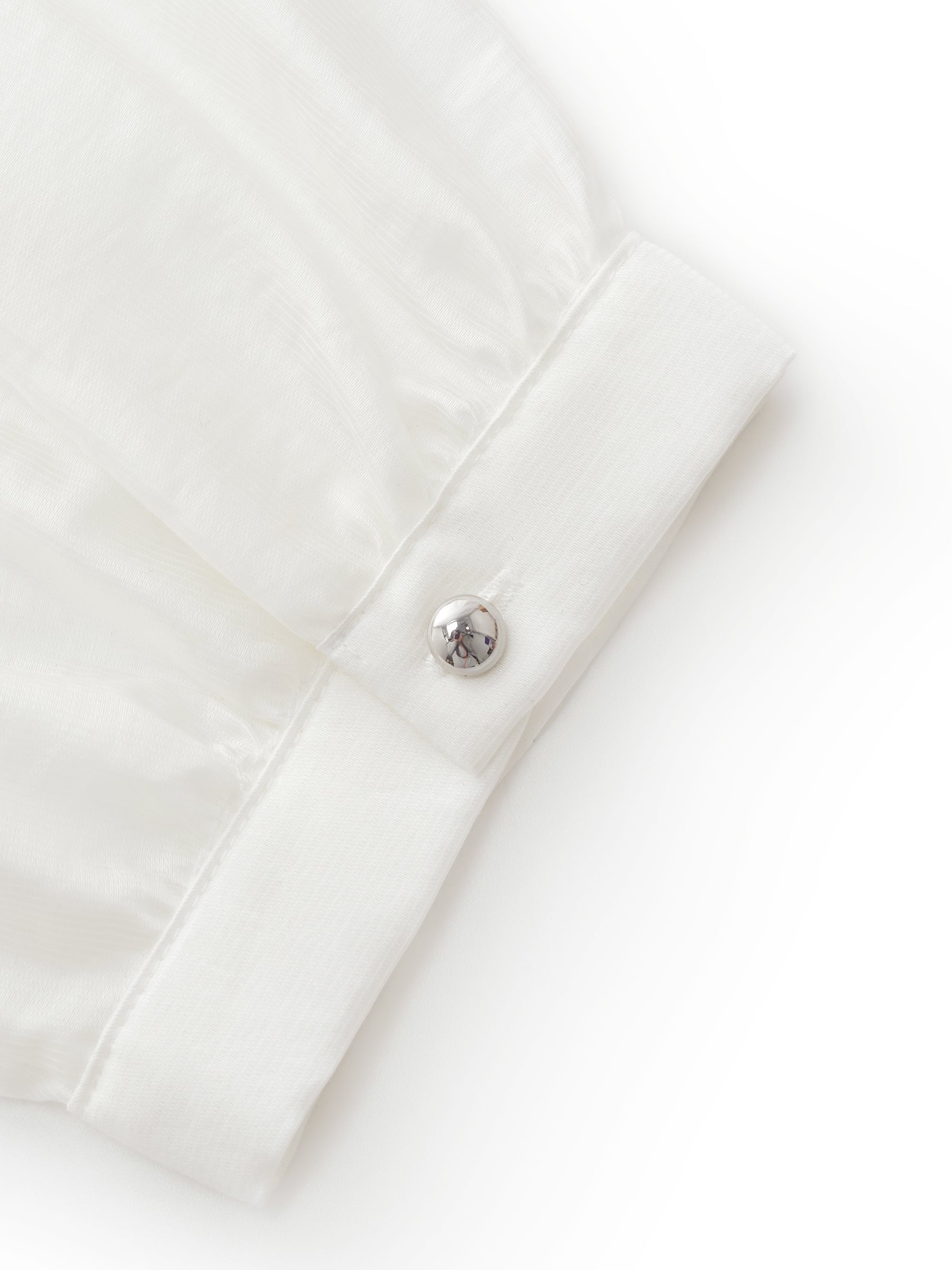Evelyn & Co.™ | Tencel Blend Ruffle V-Neck Shirt