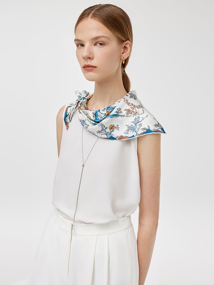 Evelyn & Co.™ | Mulberry Silk Scarf