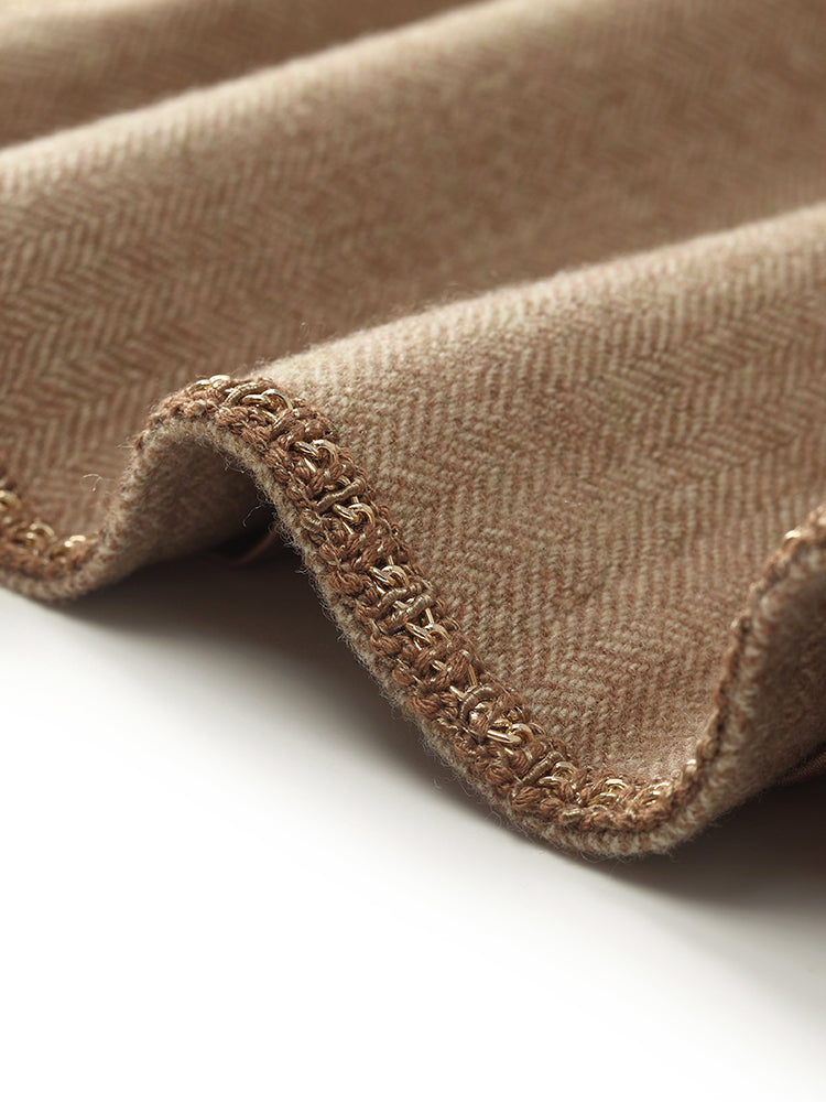 Evelyn & Co.™ | Wool Round Neck Jacket