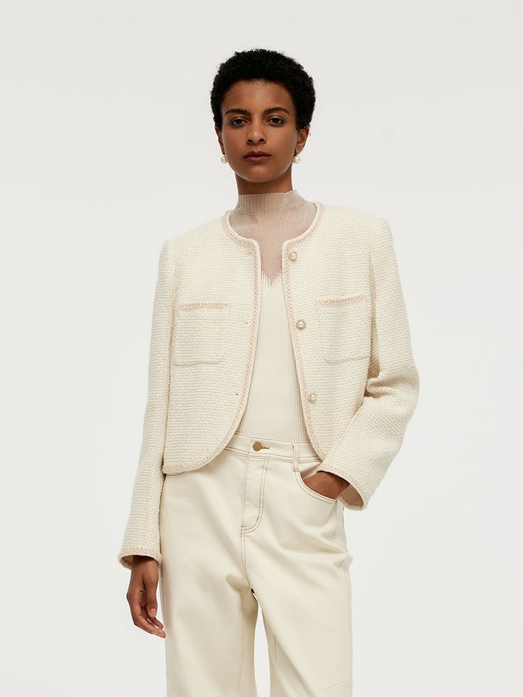 Evelyn & Co.™ | Boxy Crop Jacket