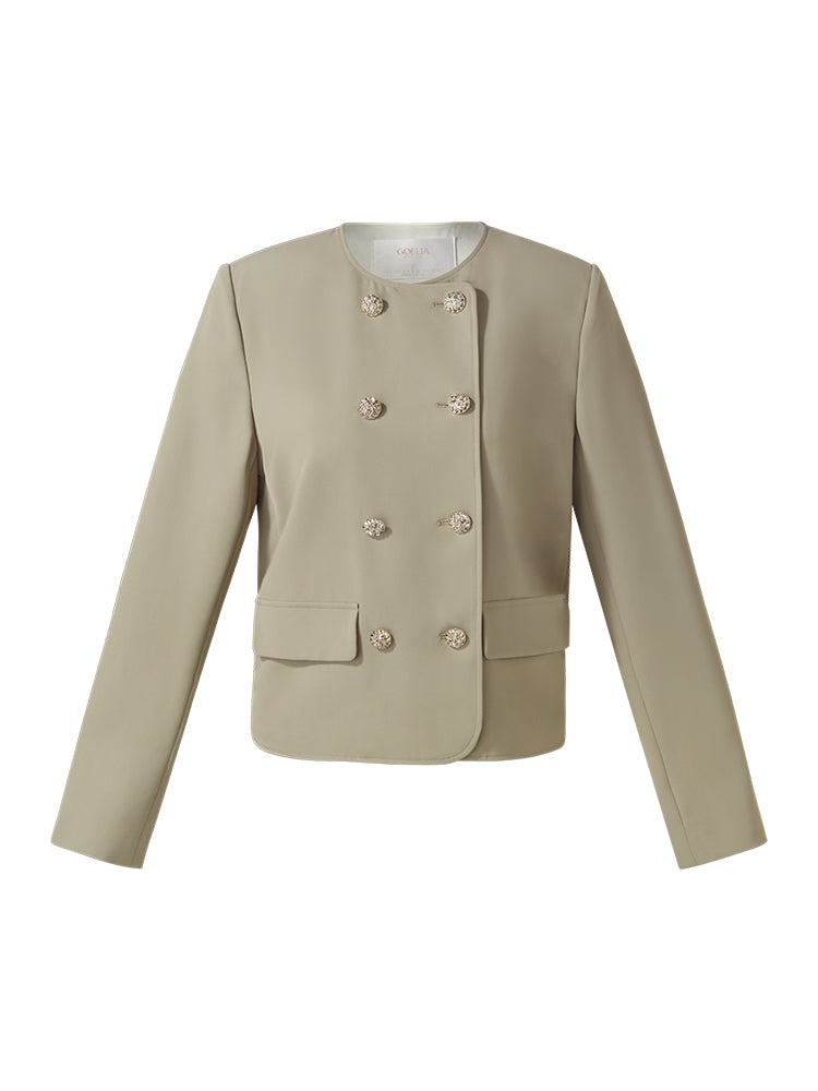 Evelyn & Co.™ | Double-Breasted Jacket