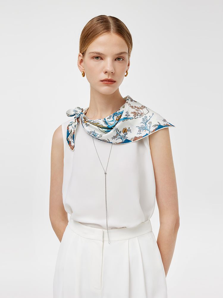 Evelyn & Co.™ | Mulberry Silk Scarf