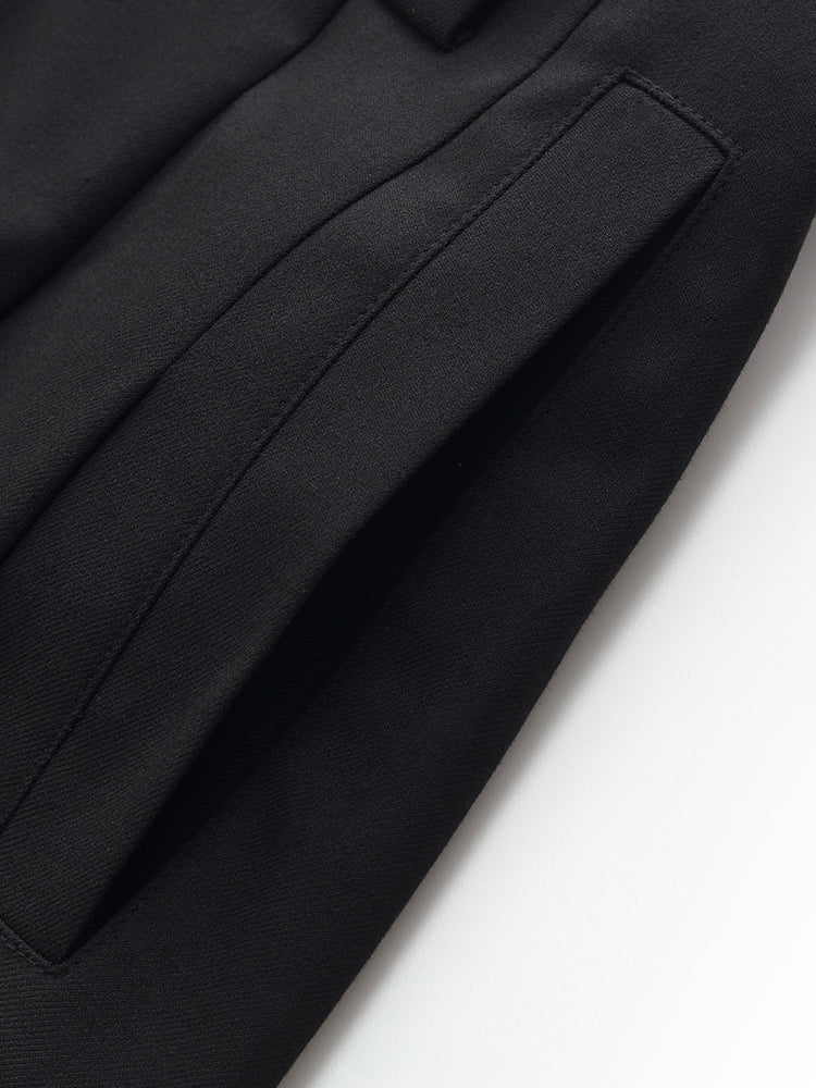 Evelyn & Co.™ | Black Maxi Skirt With Belt