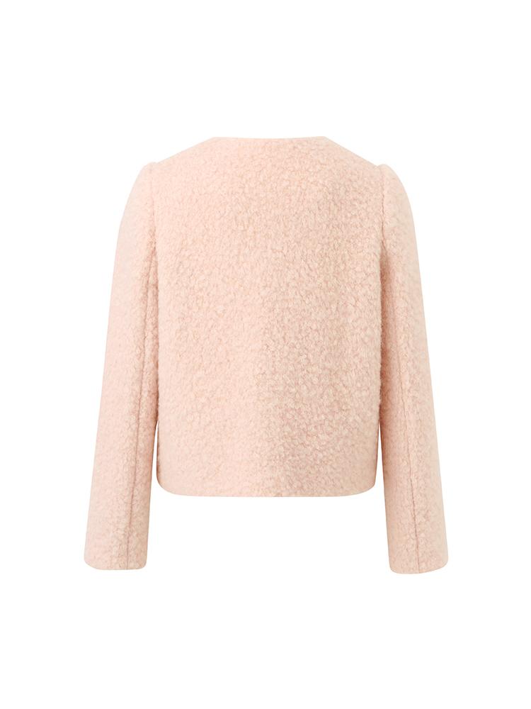 Evelyn & Co.™ | Wool-Blend Crop Jacket
