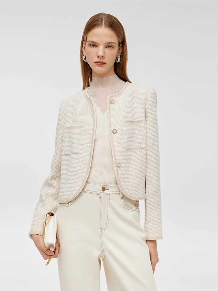 Evelyn & Co.™ | Boxy Crop Jacket