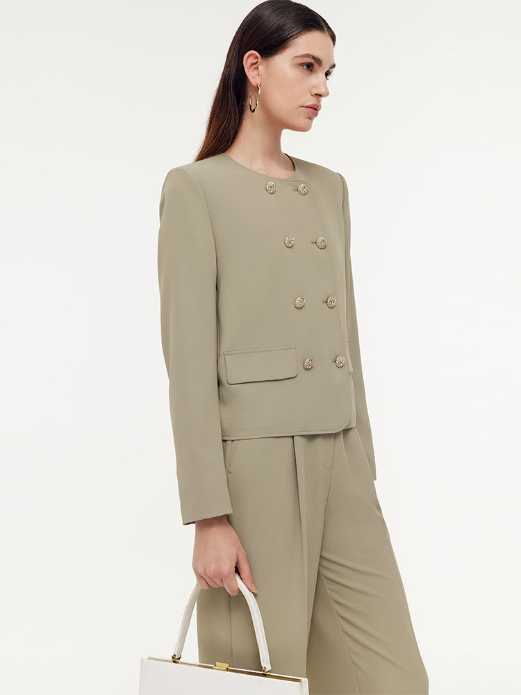 Evelyn & Co.™ | Double-Breasted Jacket