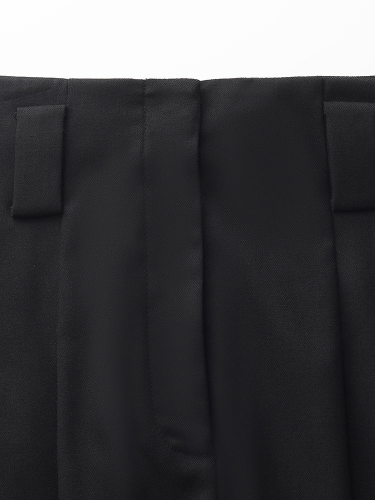 Evelyn & Co.™ | Black Maxi Skirt With Belt
