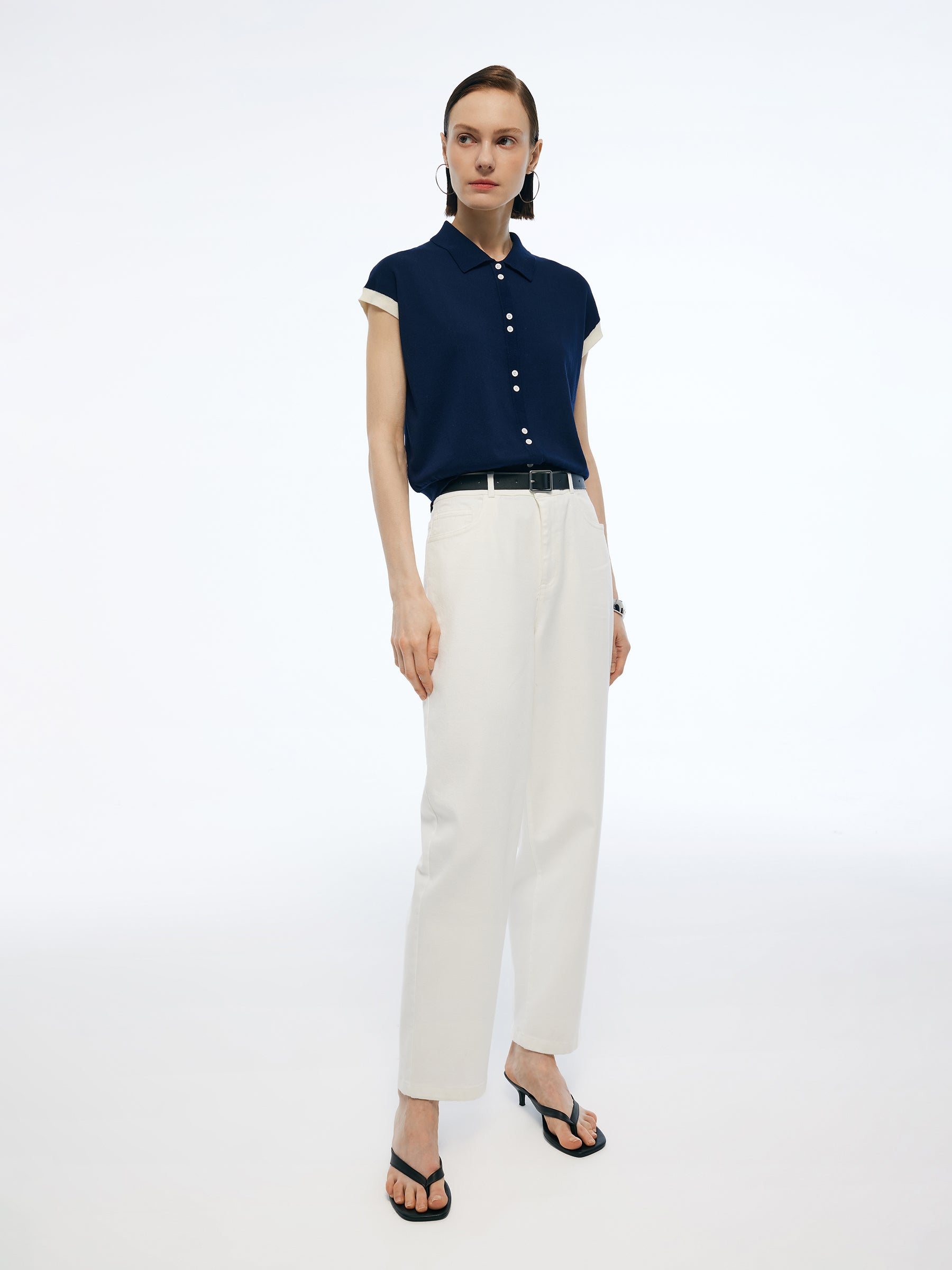 Evelyn & Co.™ | Denim Jeans With Belt
