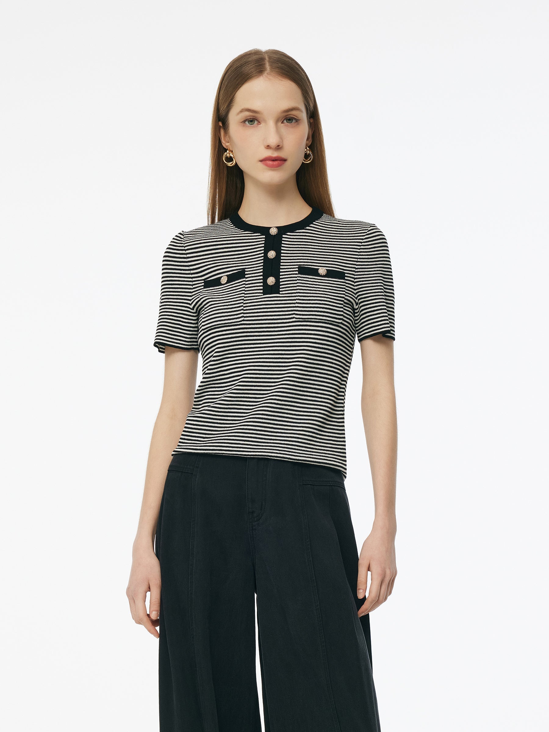 Evelyn & Co.™ | Tencel Blend Knit Top