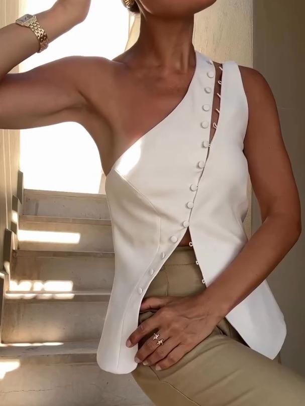 Evelyn & Co.™ |  One Shoulder Top