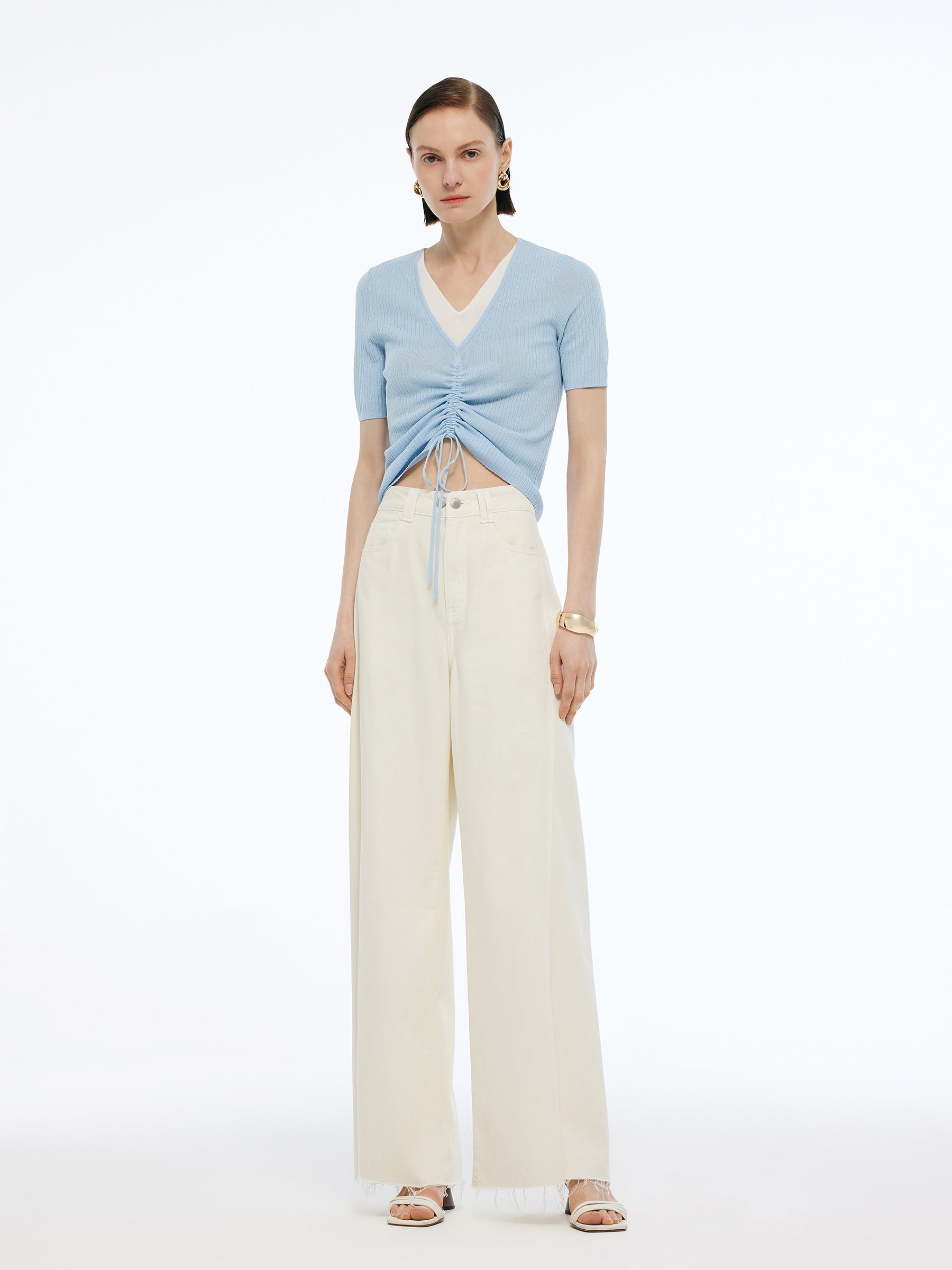Evelyn & Co.™ | Lyocell Blend Knit Top