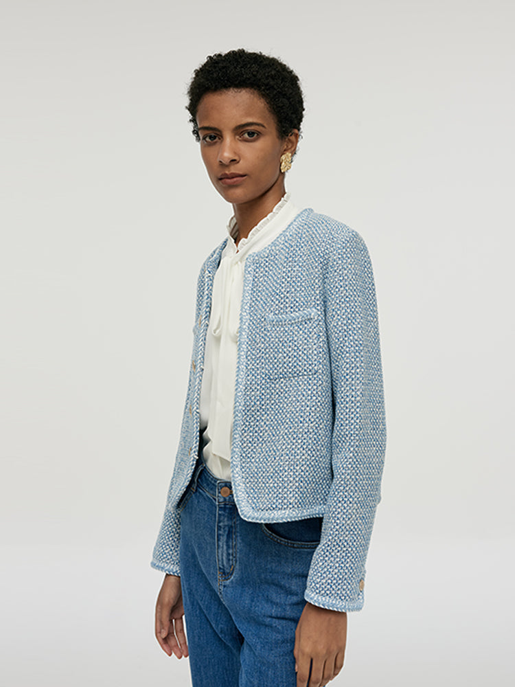 Evelyn & Co.™ | Round Neck Jacket