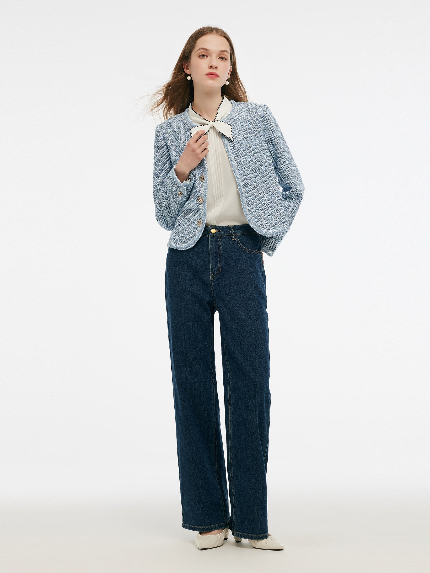 Evelyn & Co.™ | Round Neck Jacket