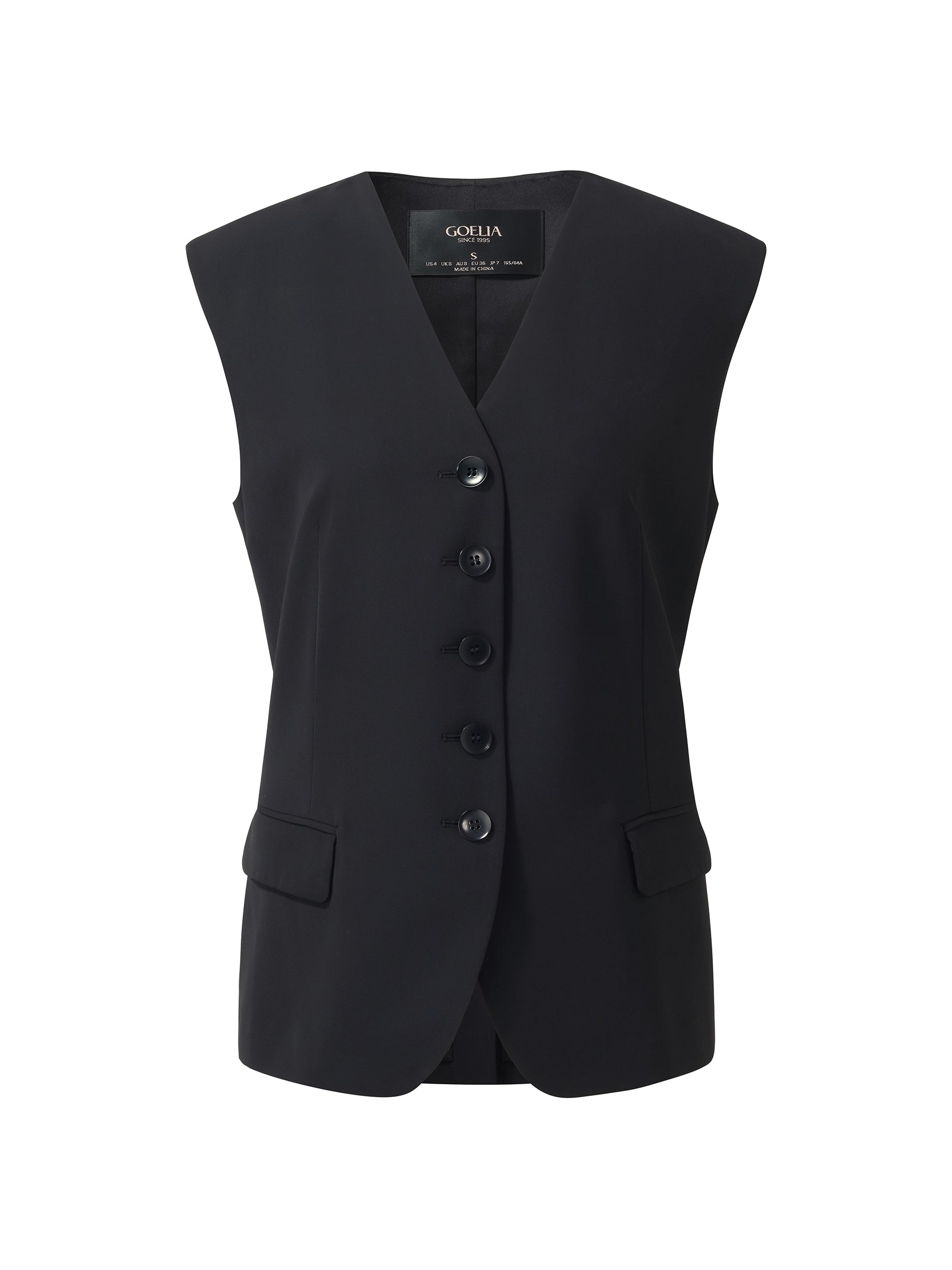 Evelyn & Co.™ | Stretch V-Neck Vest