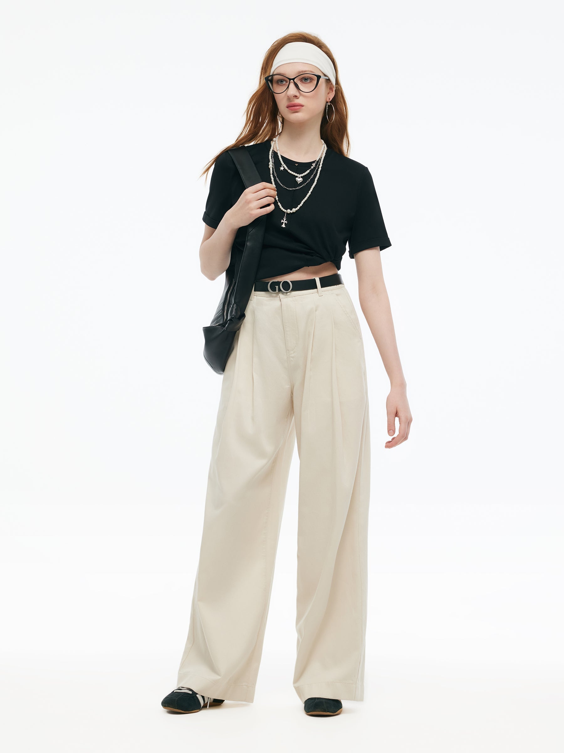 Evelyn & Co.™ | Adjustable Waist Wide Leg Jeans
