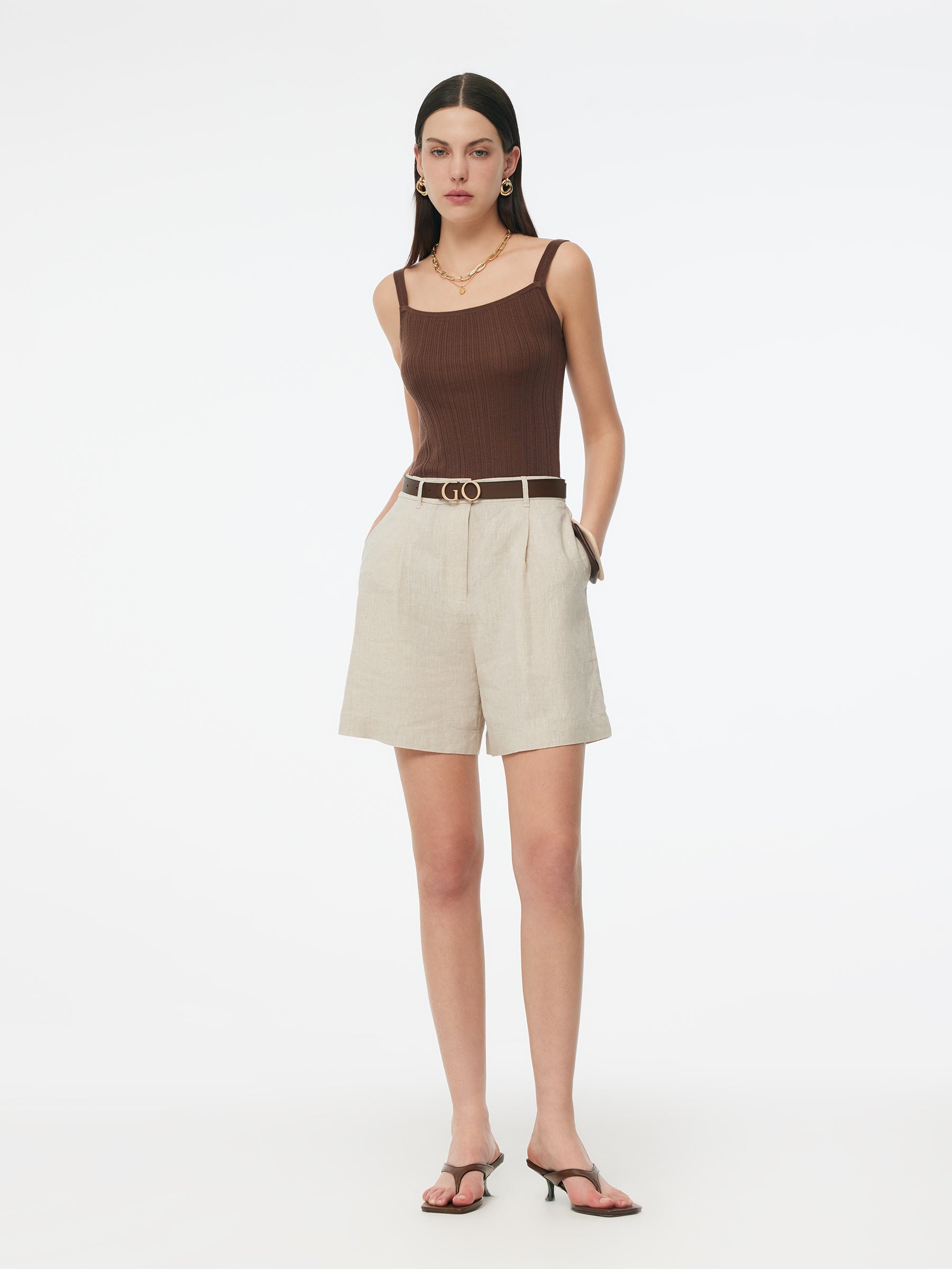 Evelyn & Co.™ | Linen Pocket Shorts