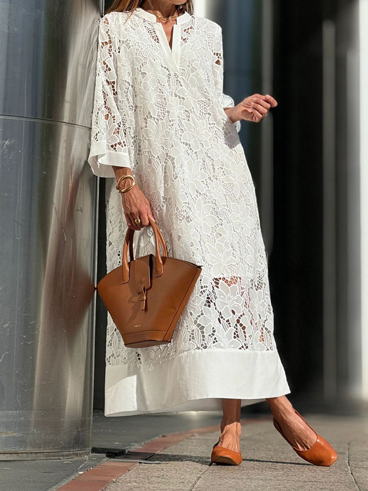 Evelyn & Co.™ | Dahlia Embroidered Dress