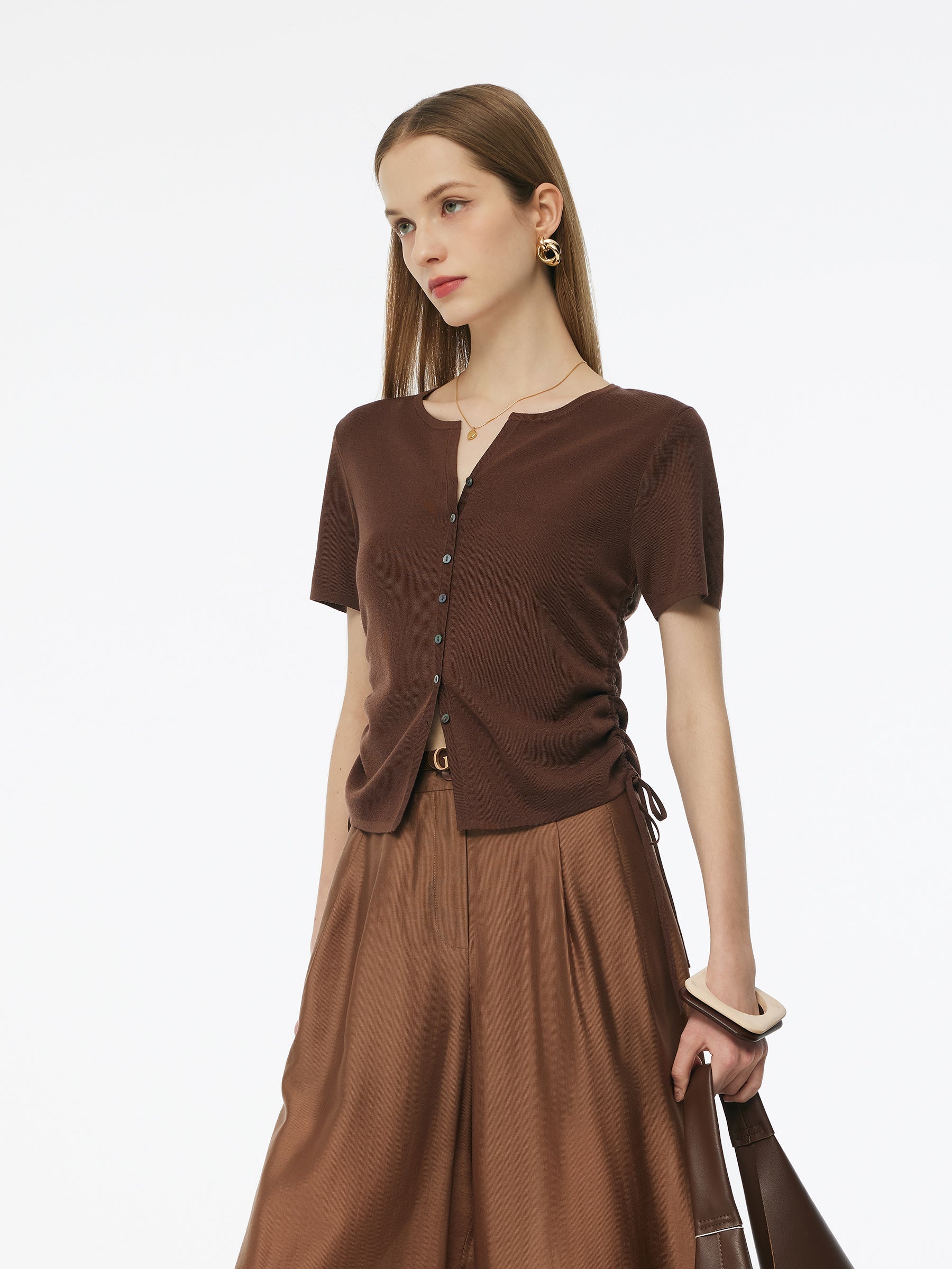 Evelyn & Co.™ | Acetate Tencel Knit Top