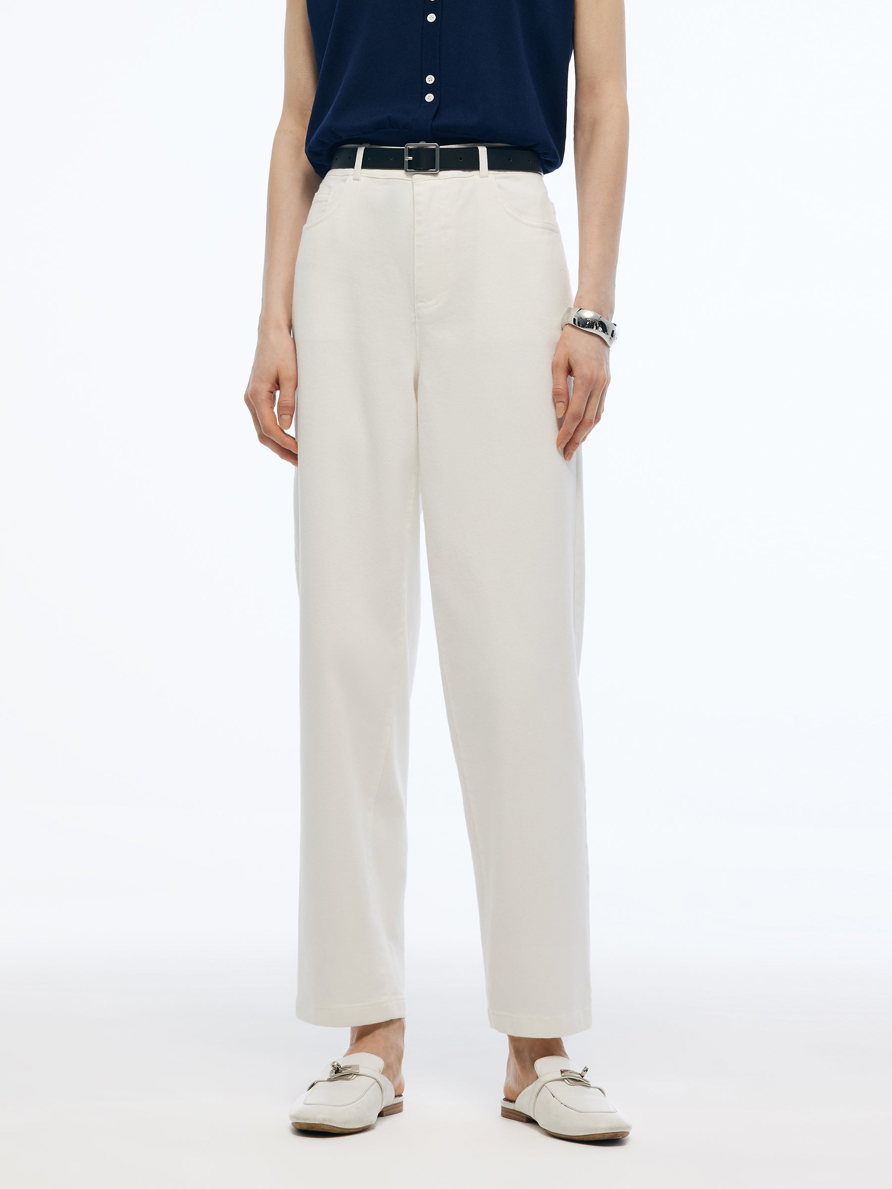 Evelyn & Co.™ | Denim Jeans With Belt