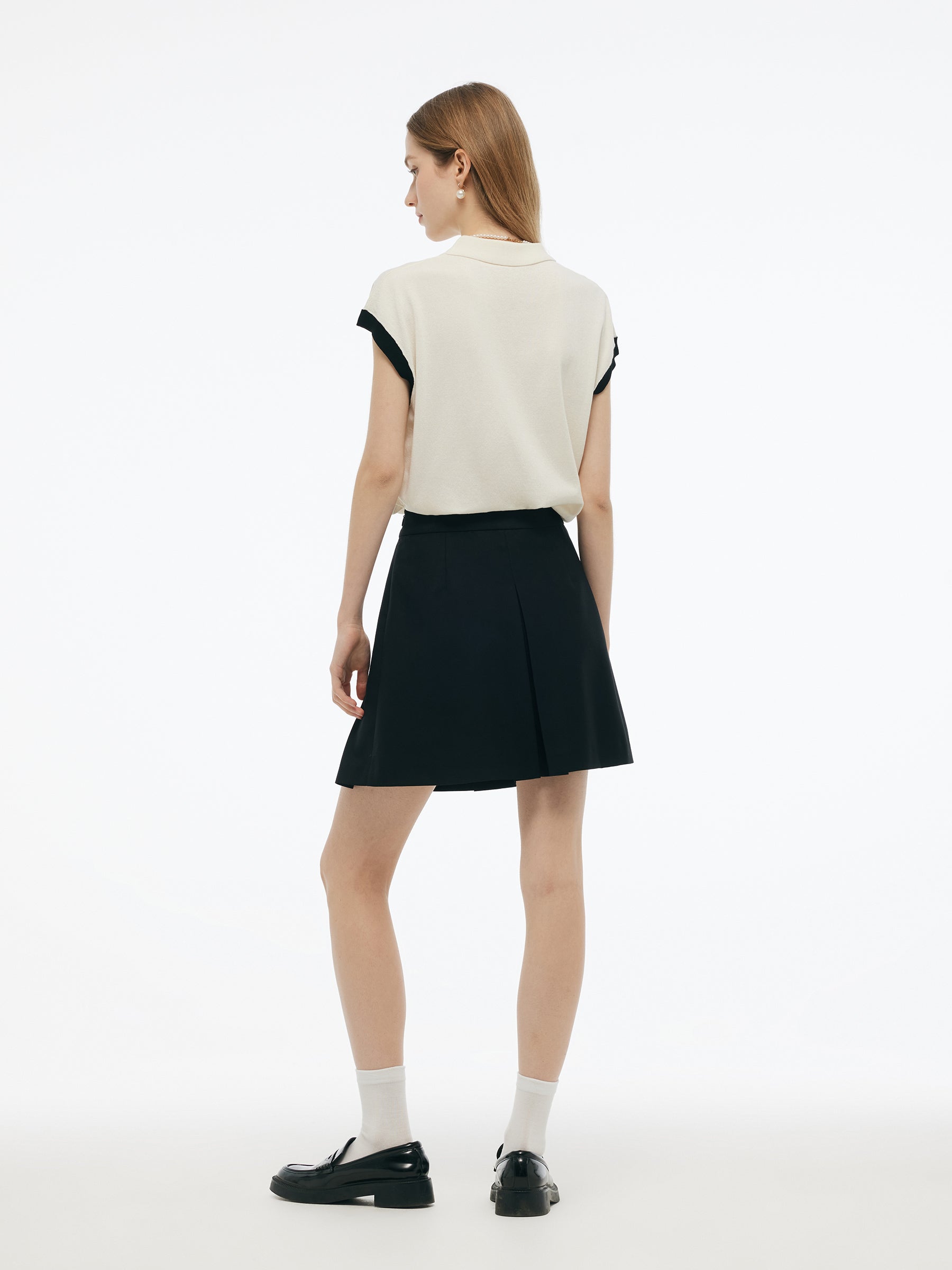Evelyn & Co.™ | Pleated Mini Skirt