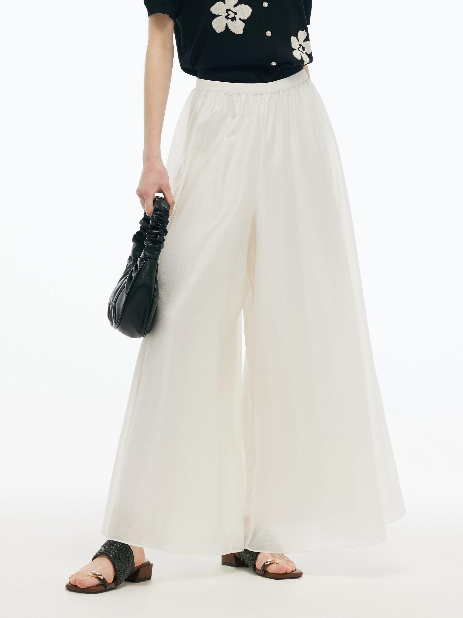 Evelyn & Co.™ | Elastic Waist Culottes