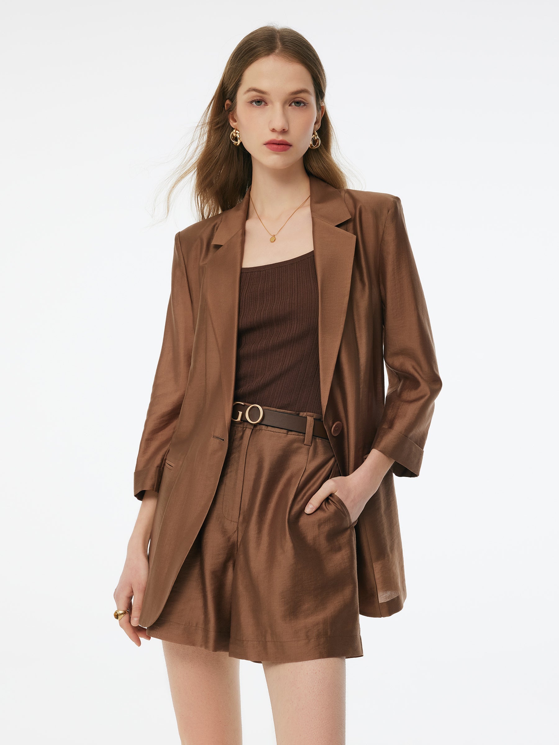 Evelyn & Co.™ | Tencel Blend Blazer