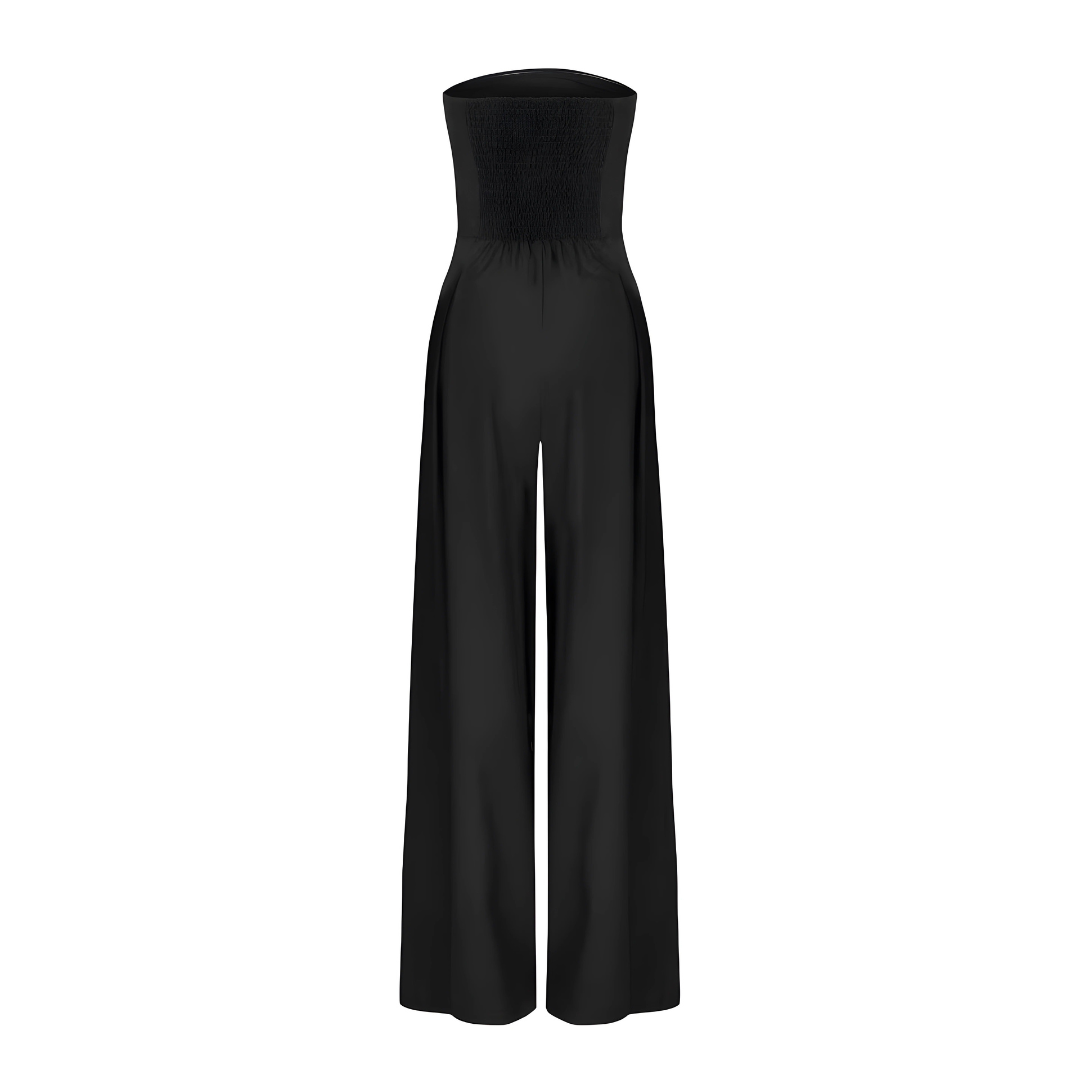 Evelyn & Co.™ |  Strapless Wide-Leg Jumpsuit