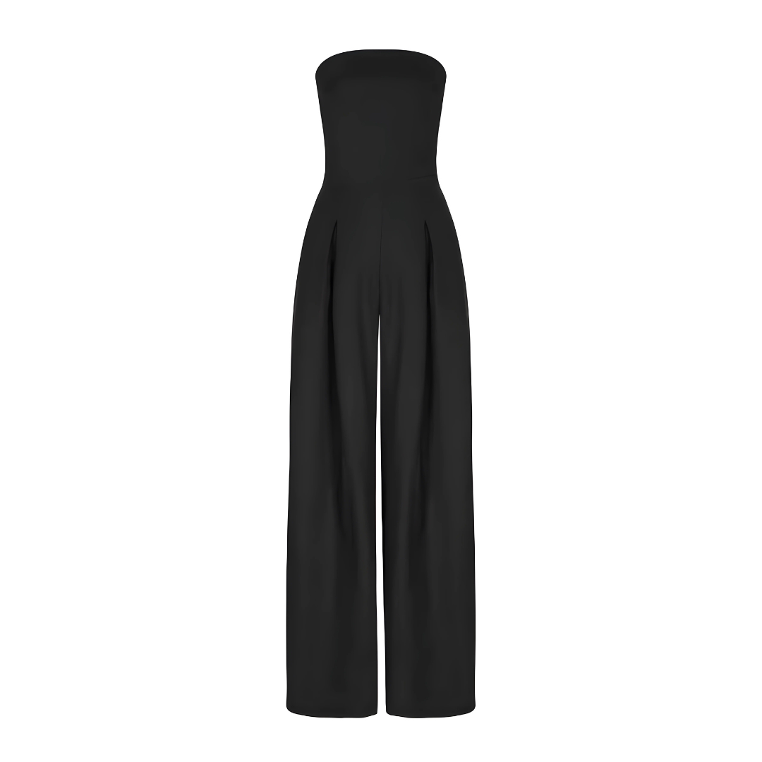 Evelyn & Co.™ |  Strapless Wide-Leg Jumpsuit
