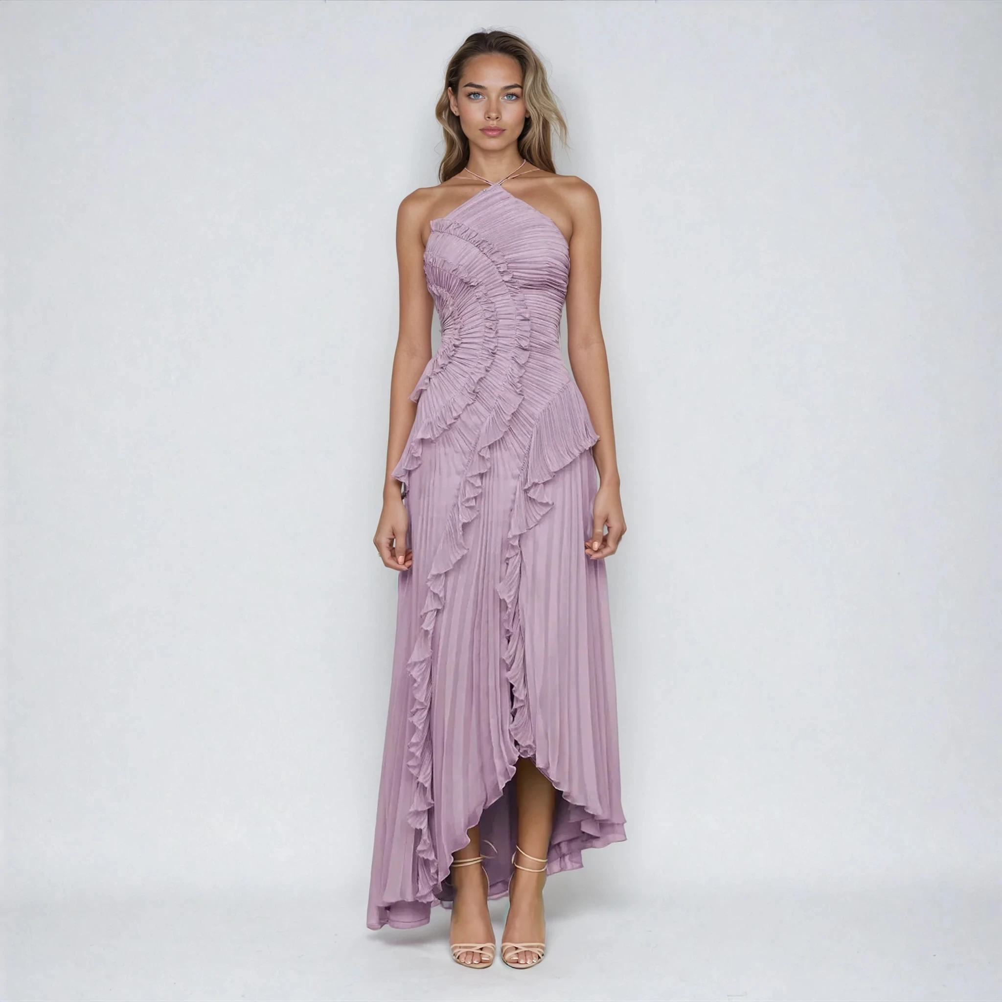 Evelyn & Co.™ | Lilac Maxi Dress
