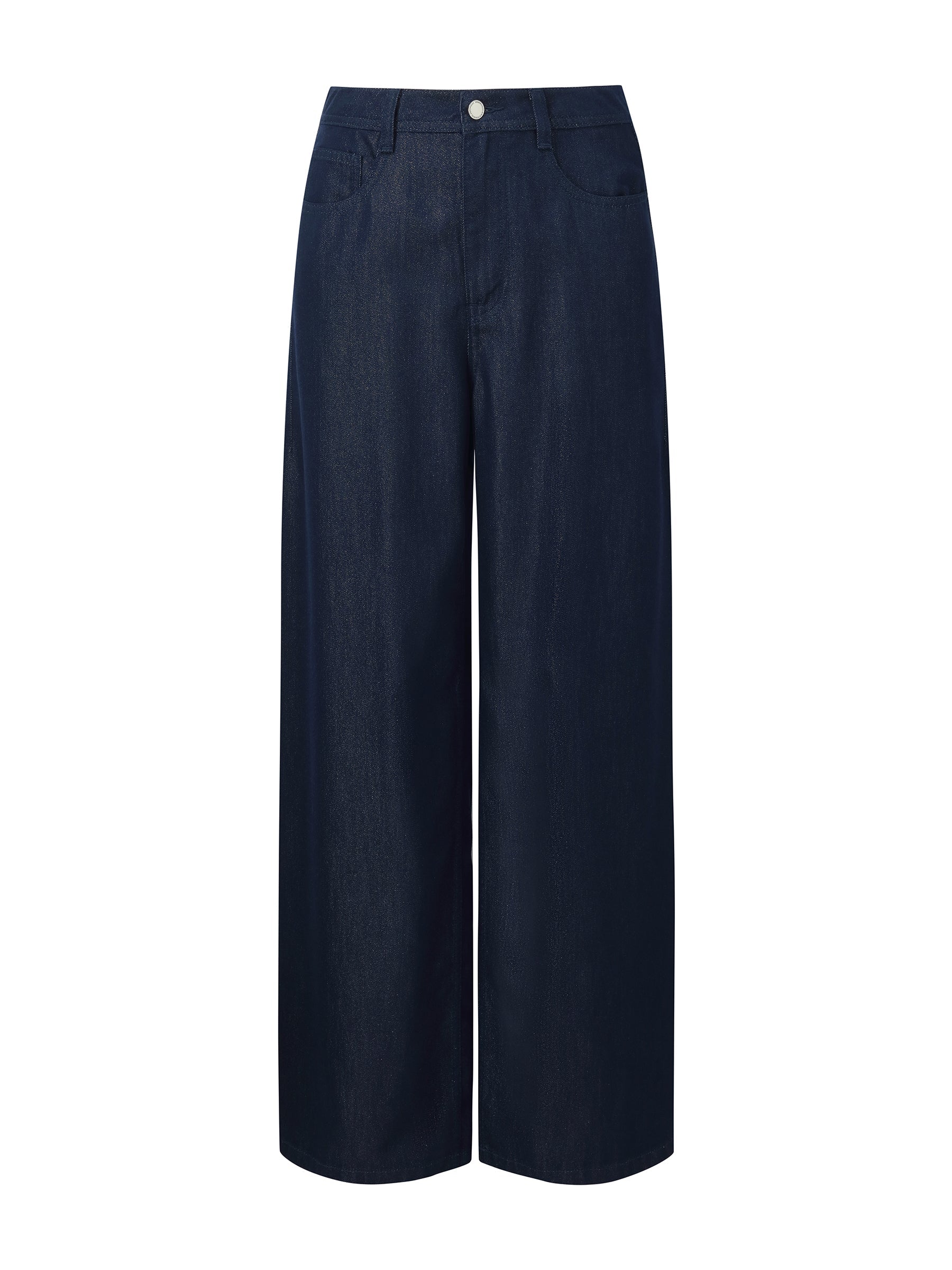 Evelyn & Co.™ | Denim Glitter Straight Jeans