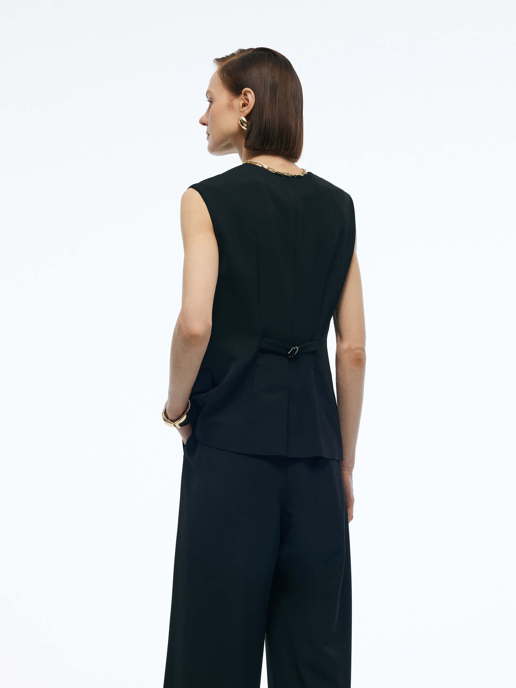 Evelyn & Co.™ | Stretch V-Neck Vest