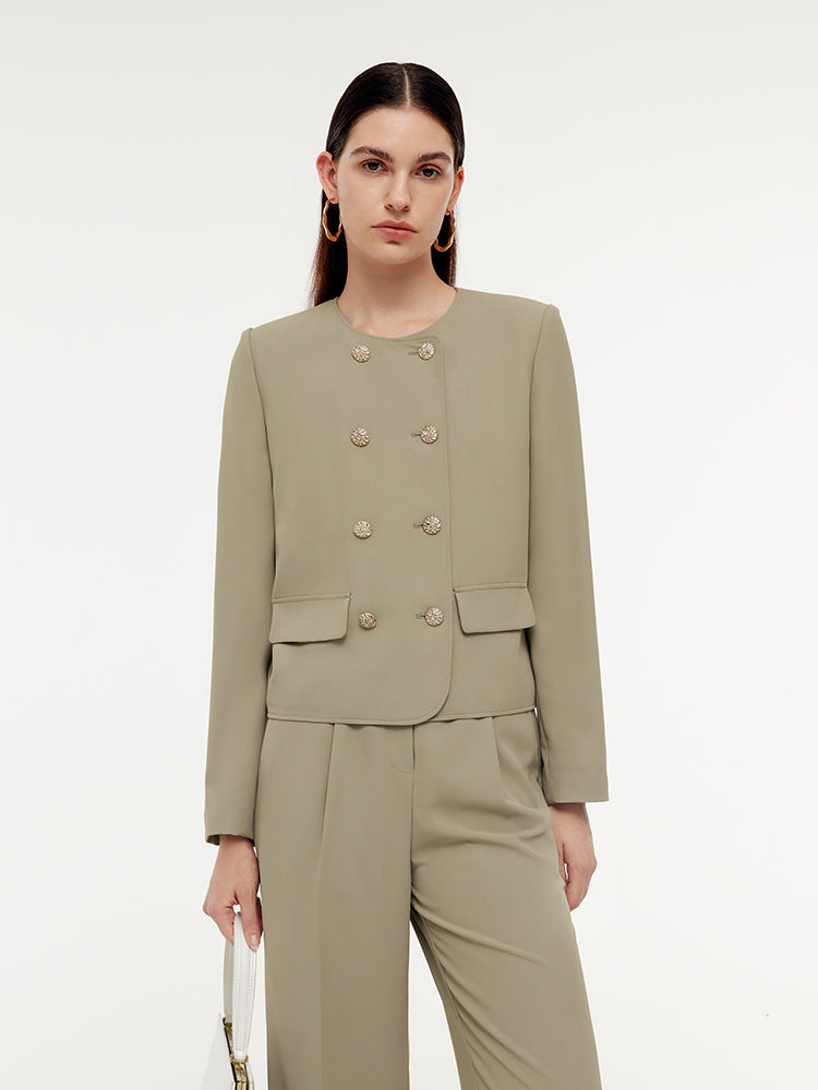 Evelyn & Co.™ | Double-Breasted Jacket