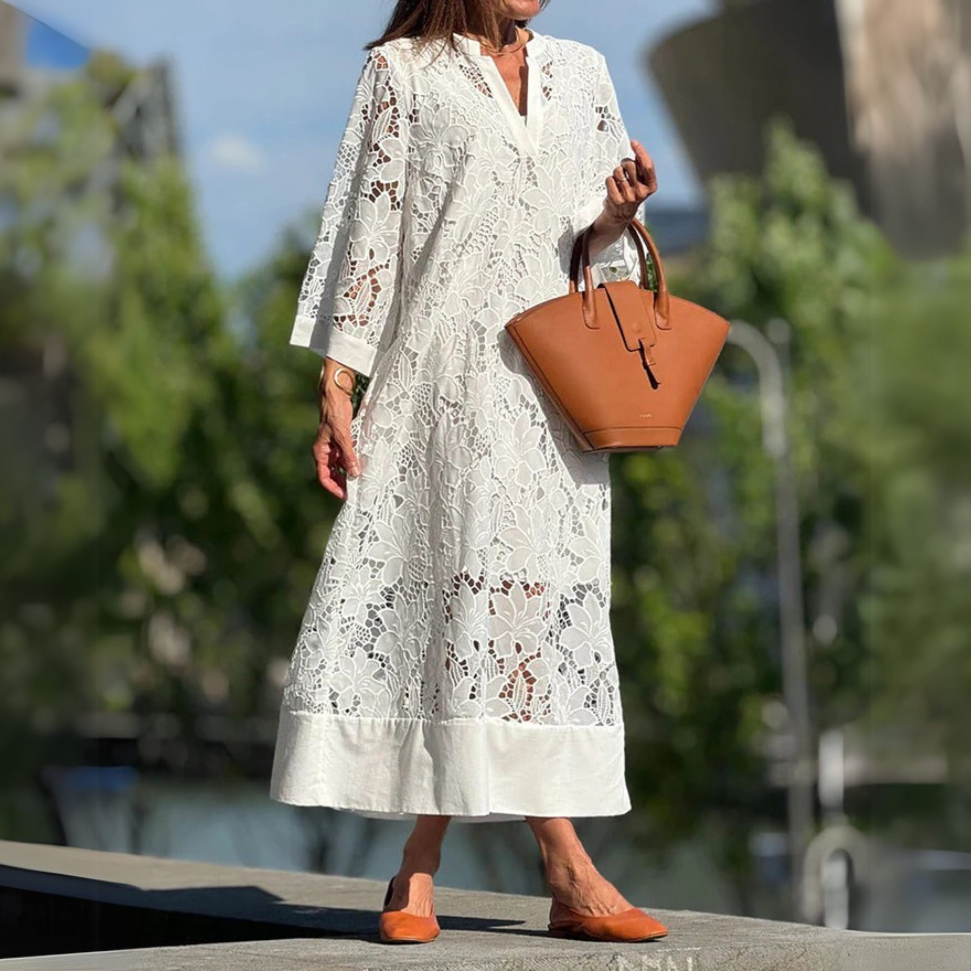 Evelyn & Co.™ | Dahlia Embroidered Dress