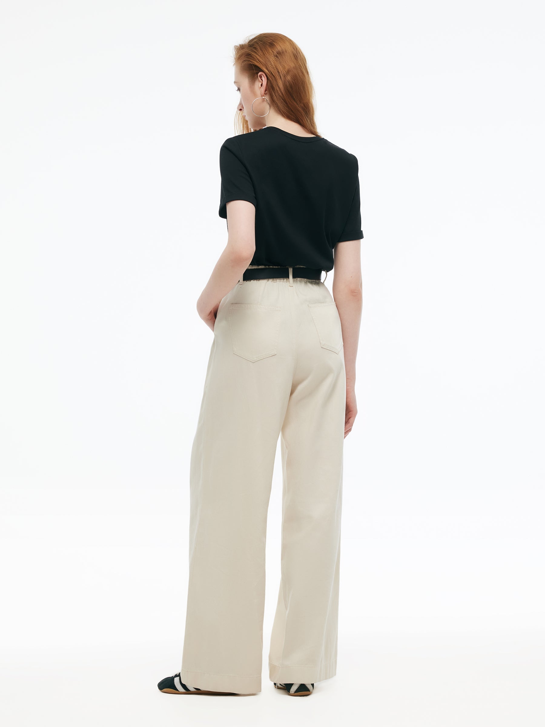 Evelyn & Co.™ | Adjustable Waist Wide Leg Jeans
