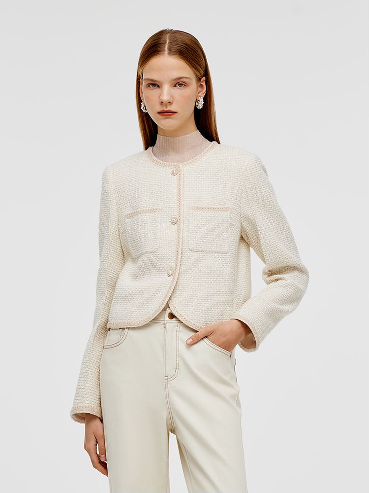 Evelyn & Co.™ | Boxy Crop Jacket
