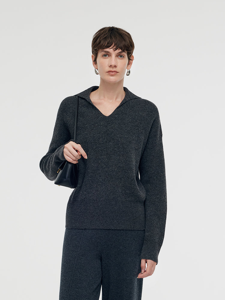 Evelyn & Co.™ |  Wool Pullover Sweater