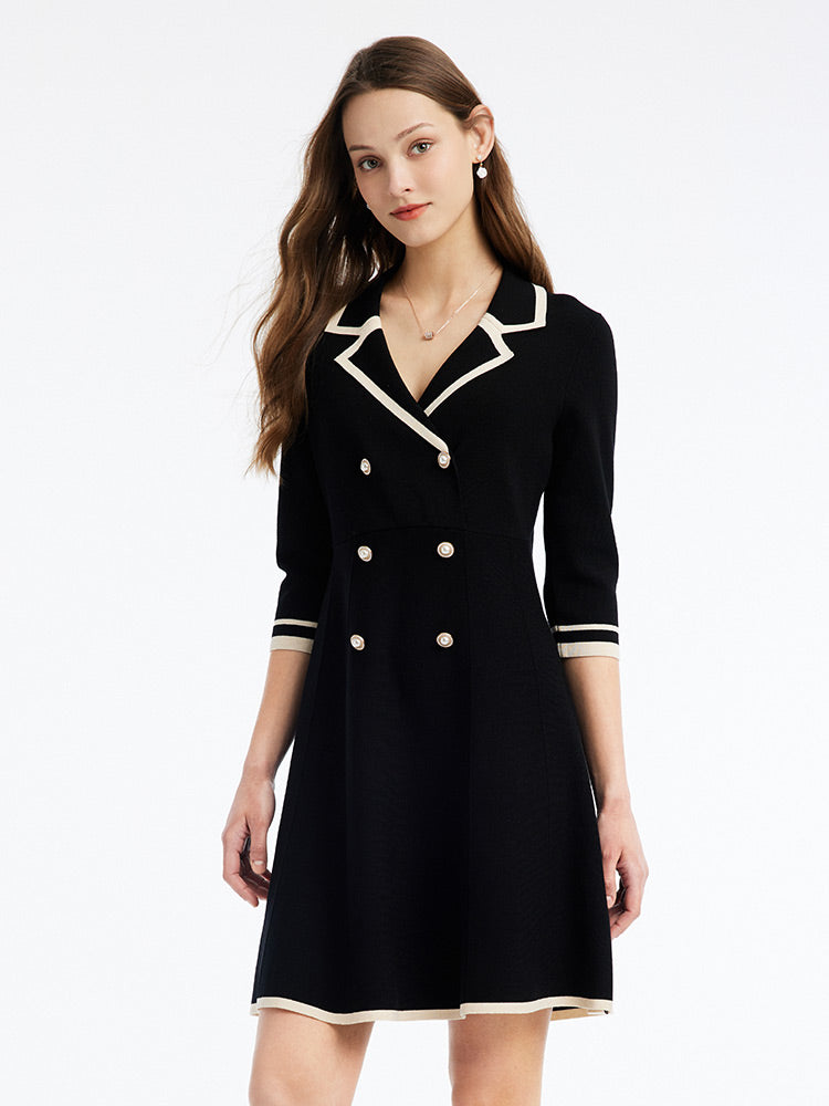 Evelyn & Co.™ | V-Neck Mini Dress