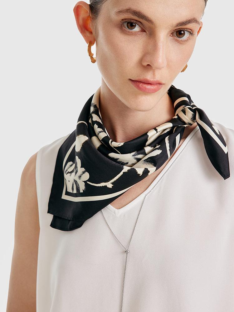Evelyn & Co.™ | Silk 61 Square Scarf
