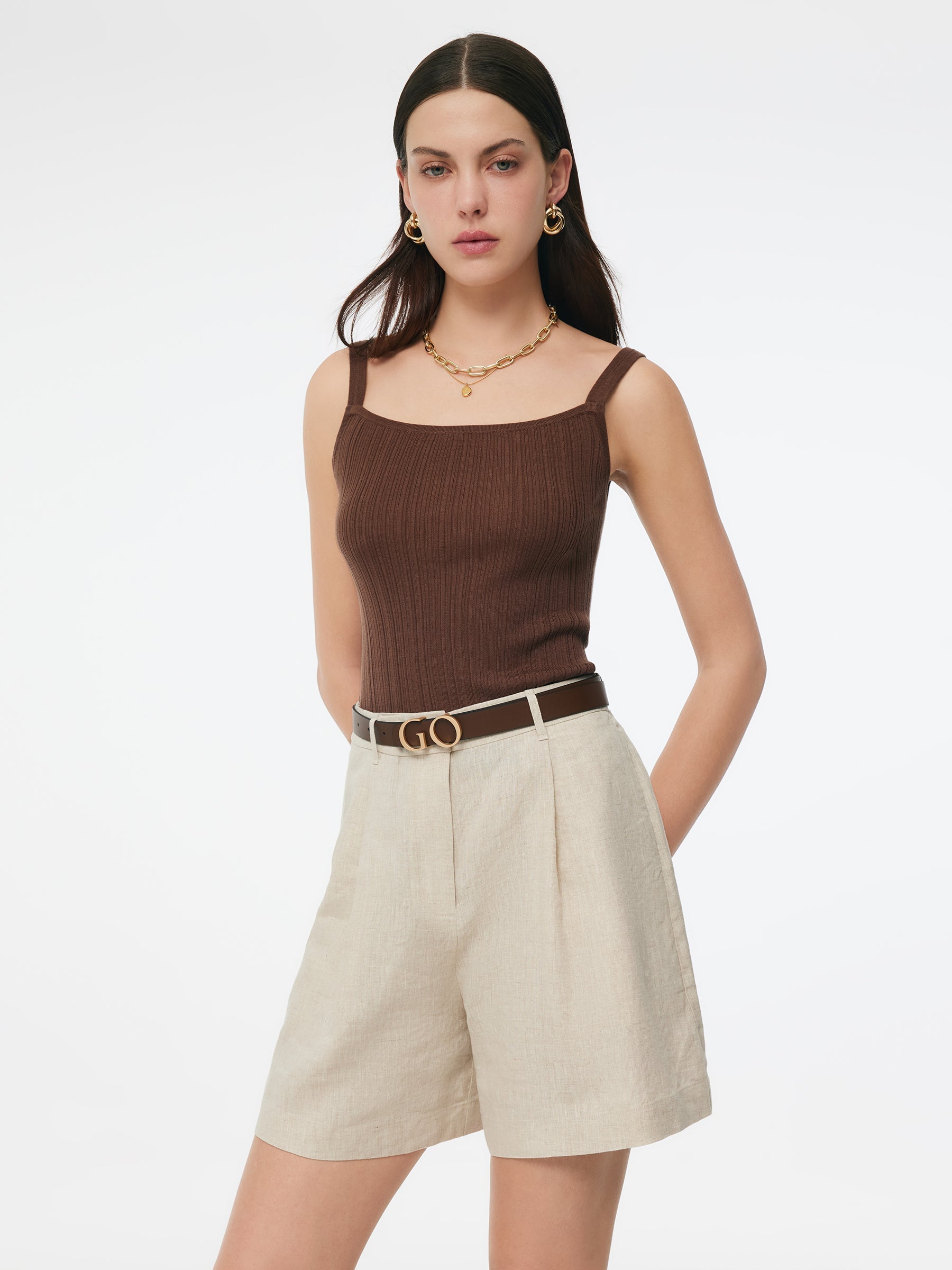 Evelyn & Co.™ | Linen Pocket Shorts