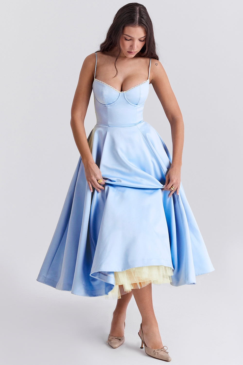Evelyn & Co.™ | Tulle Midi Dress