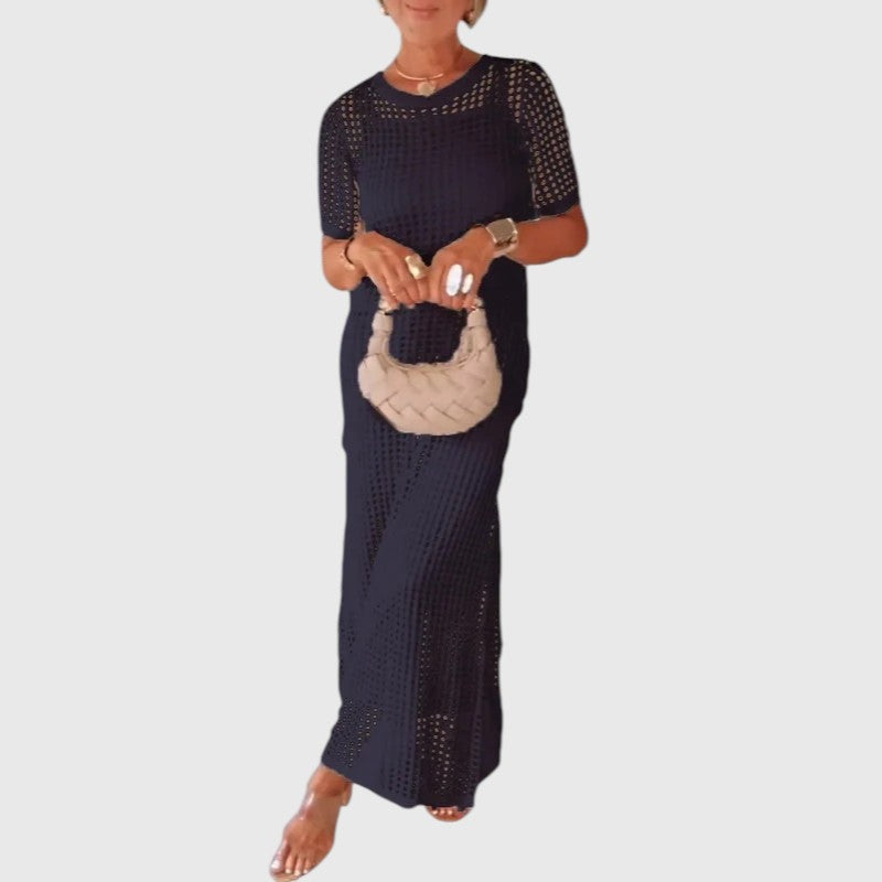 Evelyn & Co.™ | Cut-Out Long Maxi Dress